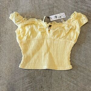 Garage Off Shoulder Top